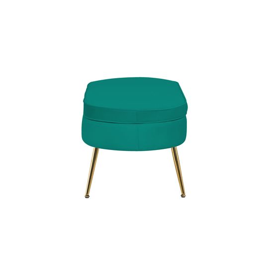 Poef Chanelle Velvet Groen 99 cm