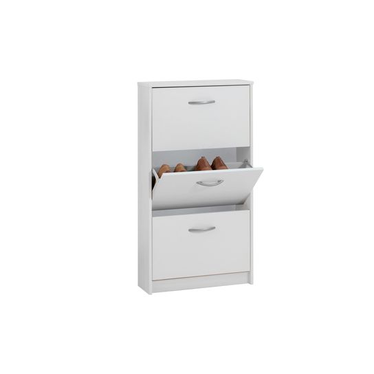 Schoenenkast Delphine Wit 104 cm