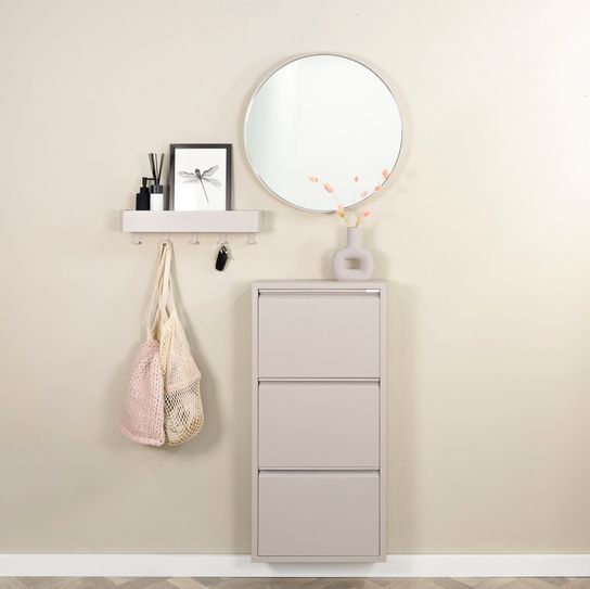 Schoenenkast Oscar-3 Taupe