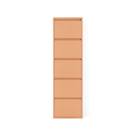 Schoenenkast Oscar-5 Terracotta