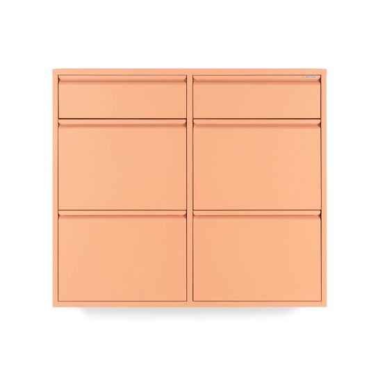Schoenenkast Oscar-6 Terracotta