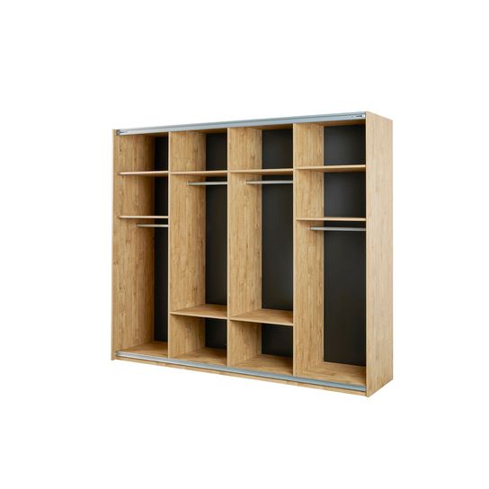 Schuifdeurkast Livia 250 cm Eiken