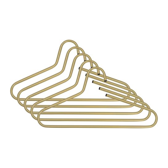 Set van 5 kledinghangers Glorie-G