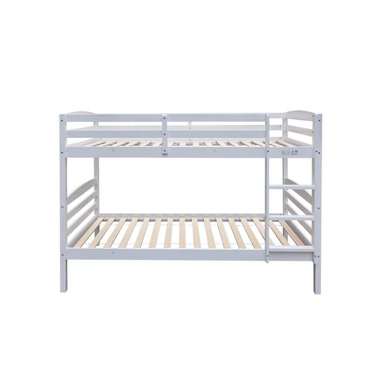 Stapelbed Ravi Wit 90x200 cm Grenen