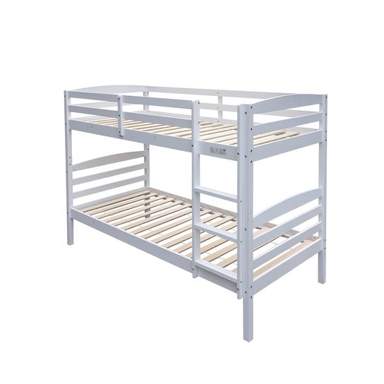 Stapelbed Ravi Wit 90x200 cm Grenen