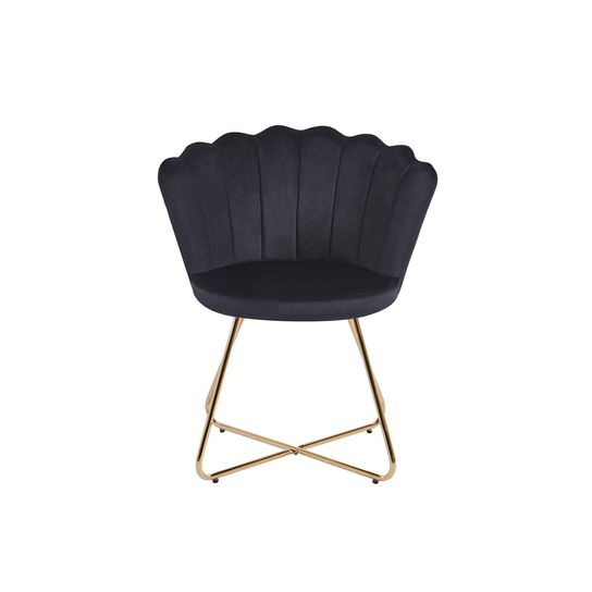 Stoel Chanelle Zwart - Set van 2