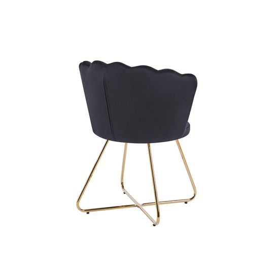 Stoel Chanelle Zwart - Set van 2