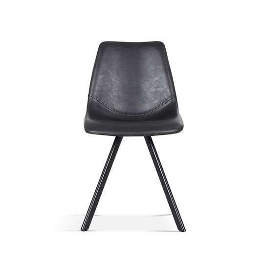Stoel Collin Zwart - Set van 2