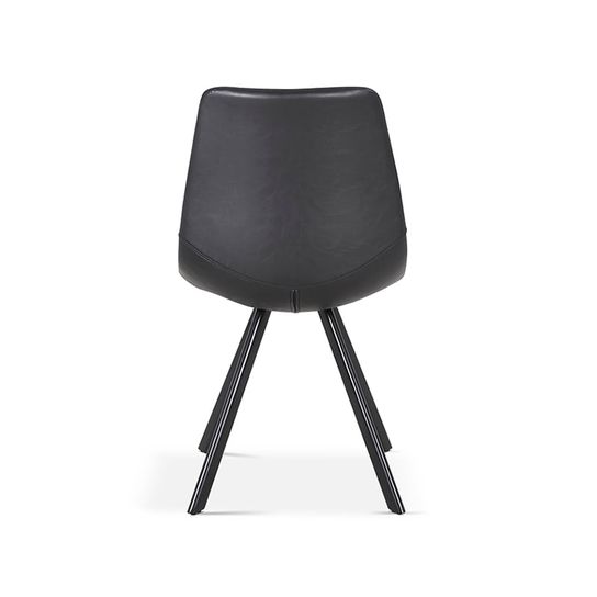 Stoel Collin Zwart - Set van 2