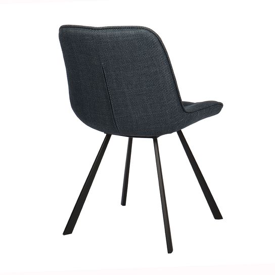 Stoel Johanna Donkerblauw - Set van 2