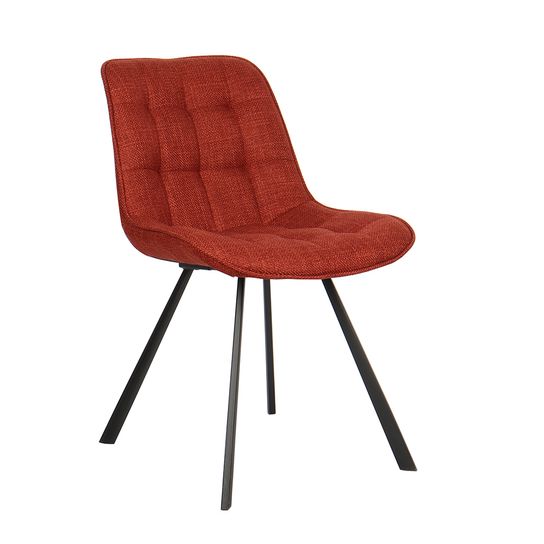 Stoel Johanna Rood - Set van 2