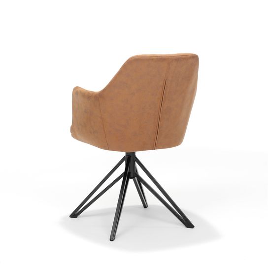 Stoel Melvin Cognac 2
