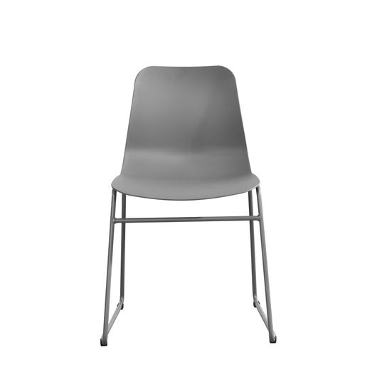 Stoel Millie Grijs - Set van 2