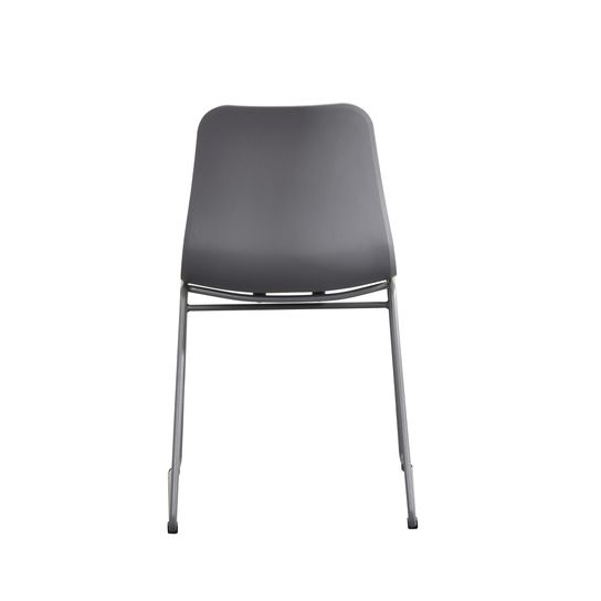 Stoel Millie Grijs - Set van 2