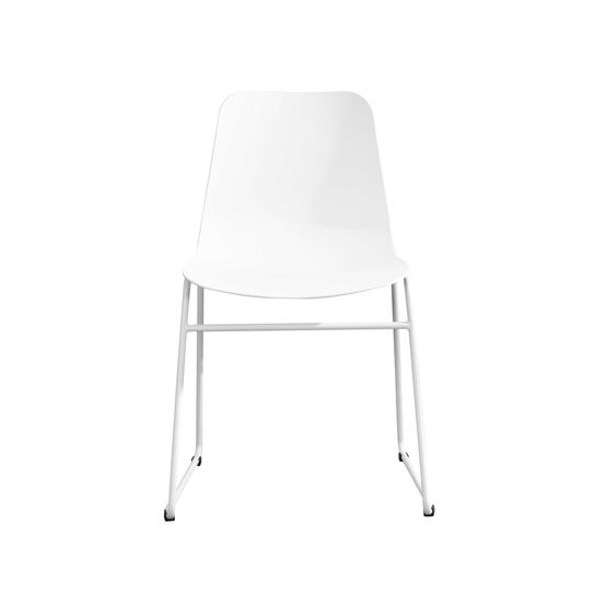 Stoel Millie Wit - Set van 2