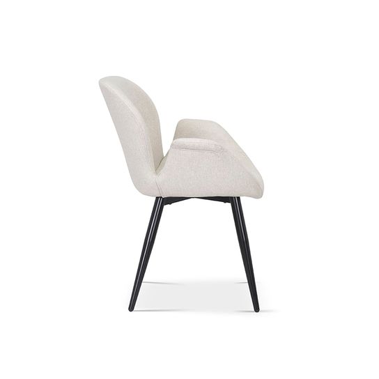 Stoel Tina Beige - Set van 2