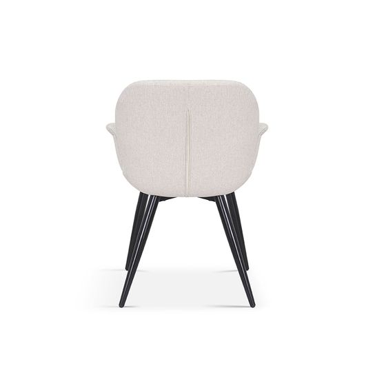 Stoel Tina Beige - Set van 2