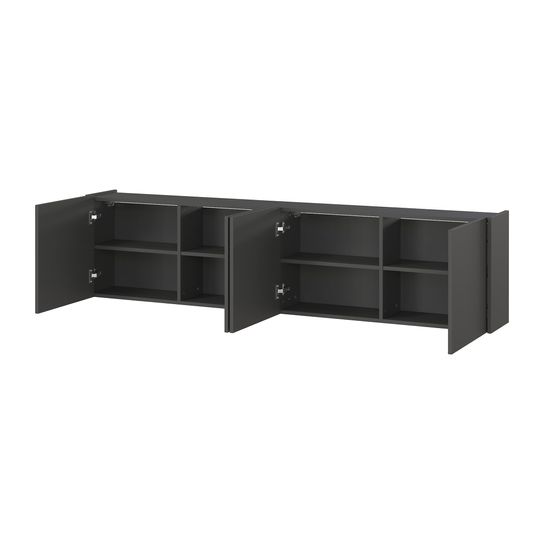 TV-meubel Lowie Grafiet 183 cm