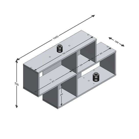 Wandrek Oregon Beton S