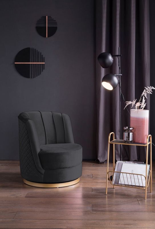 Fauteuil Feline Zwart