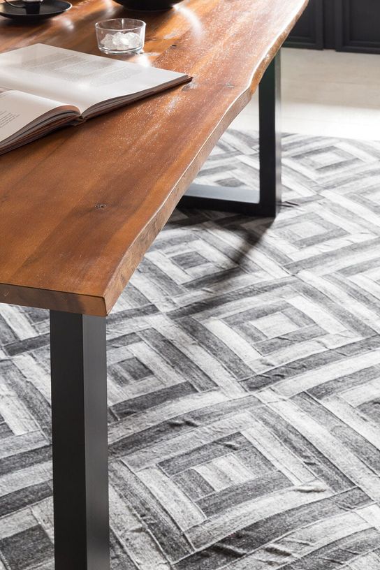 Eettafel Sven Acaciahout 140 cm