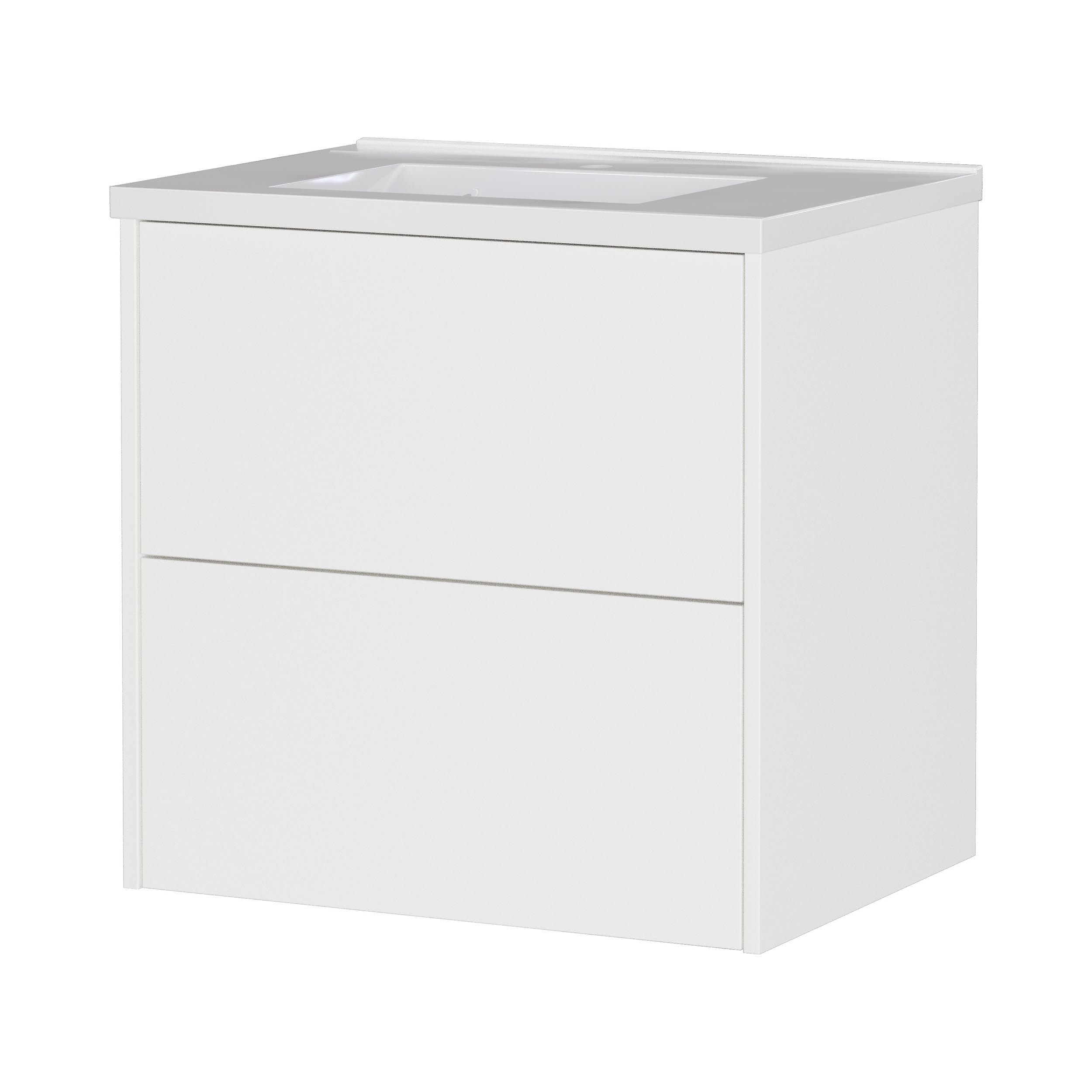 Wastafelkast Rain Wit 61x61x46 cm