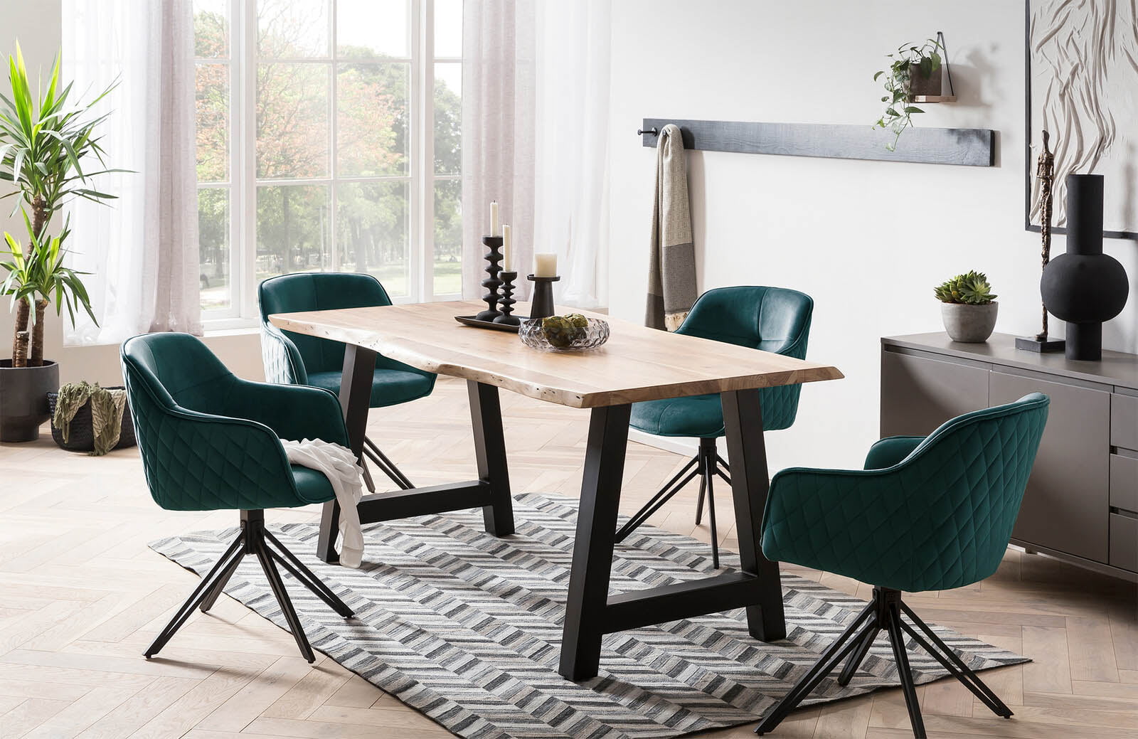 Armstoel Adele Groen