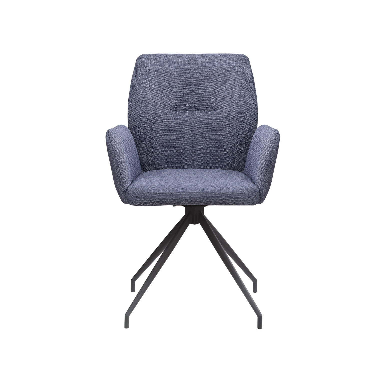 Armstoel Sonja Donkergrijs Stof