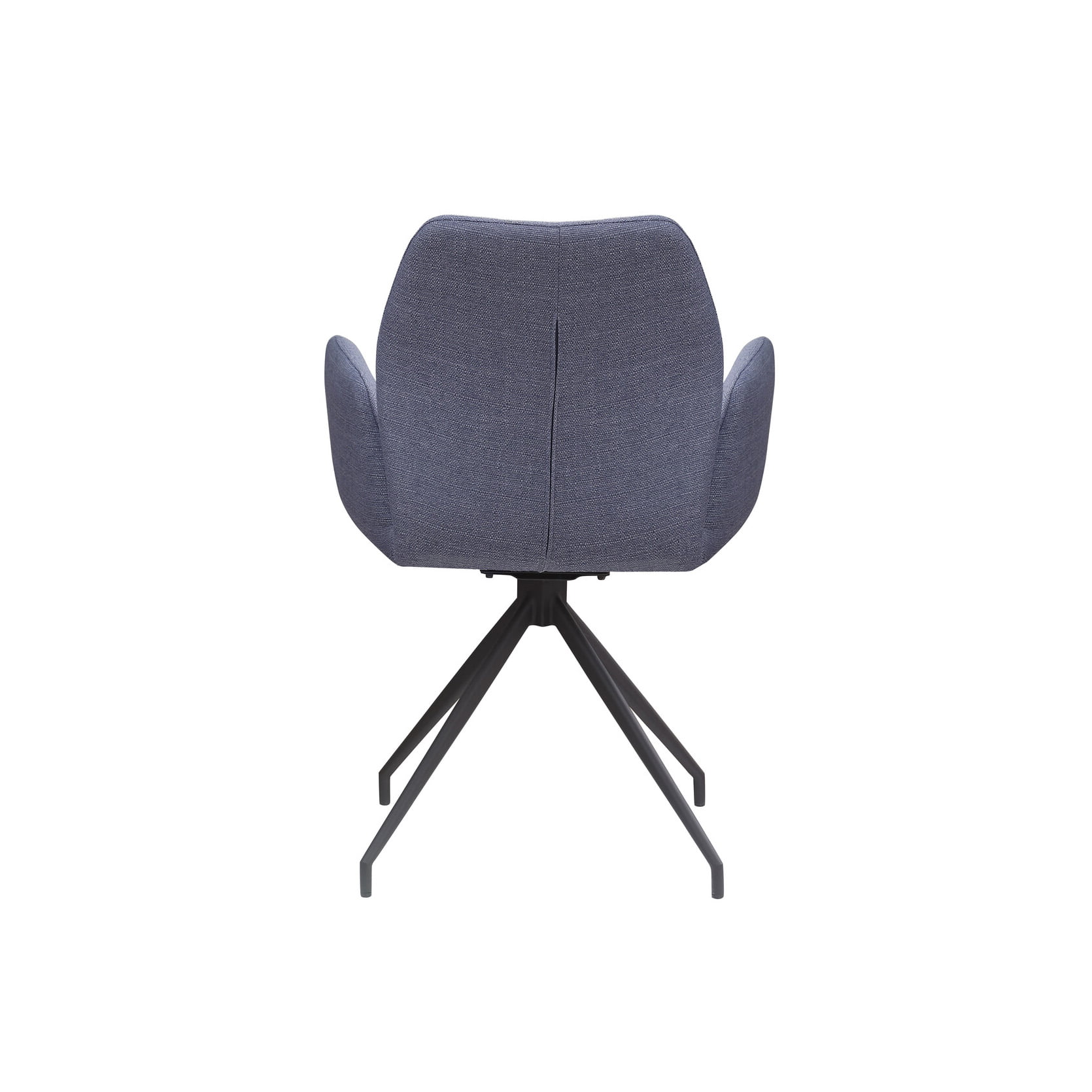 Armstoel Sonja Donkergrijs Stof