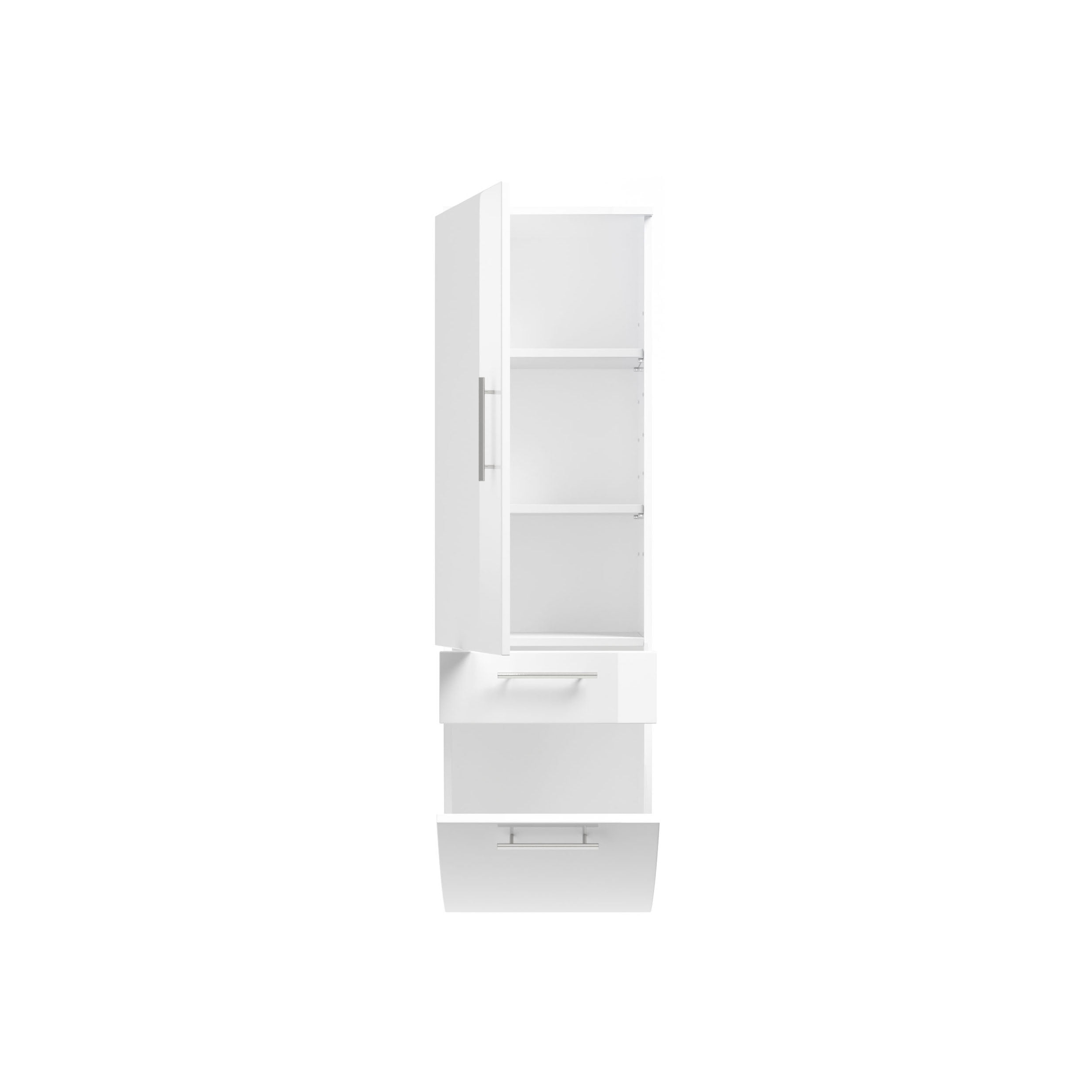Badkamer kolomkast Milan Wit