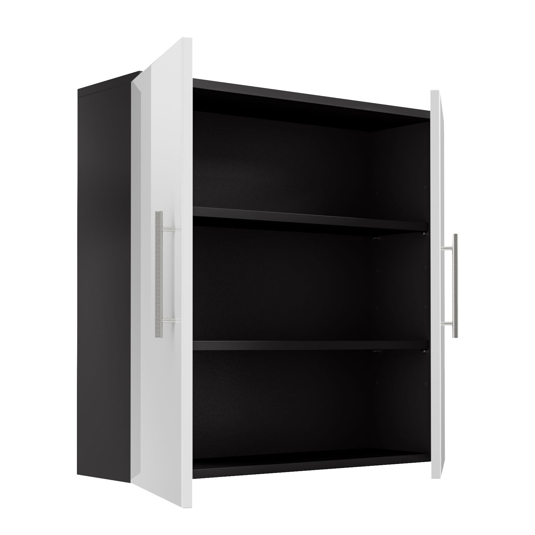 Badkamerkast Milan Antraciet Wit M