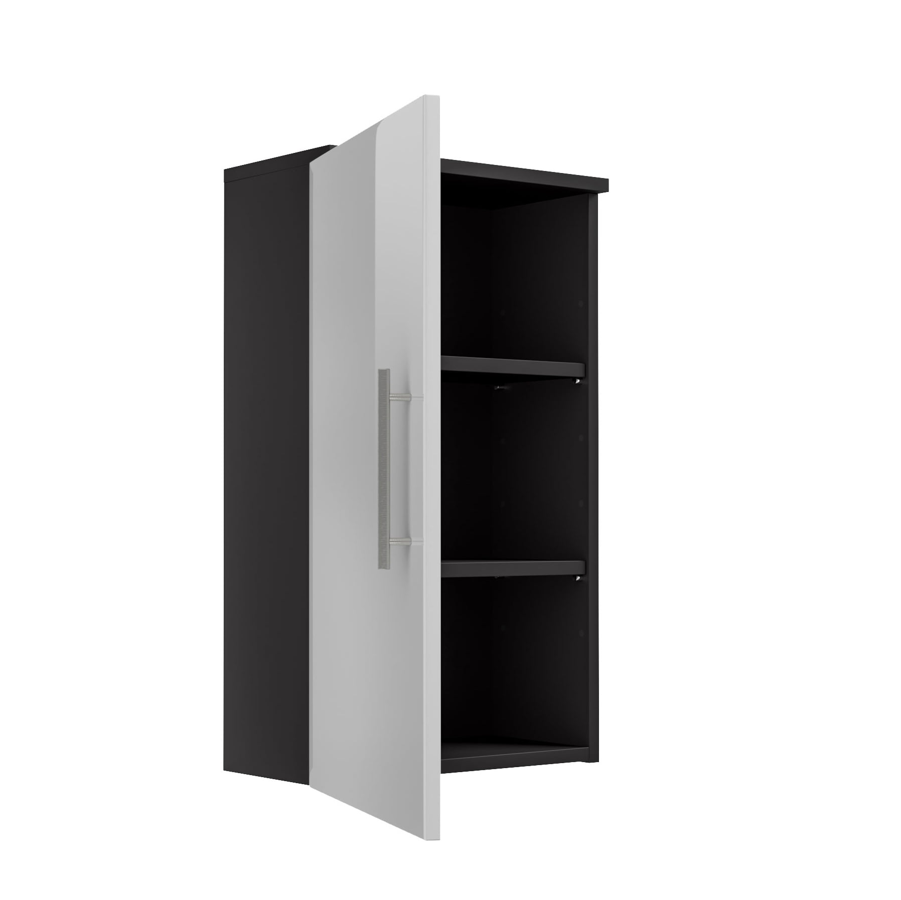 Badkamerkast Milan Antraciet Wit S