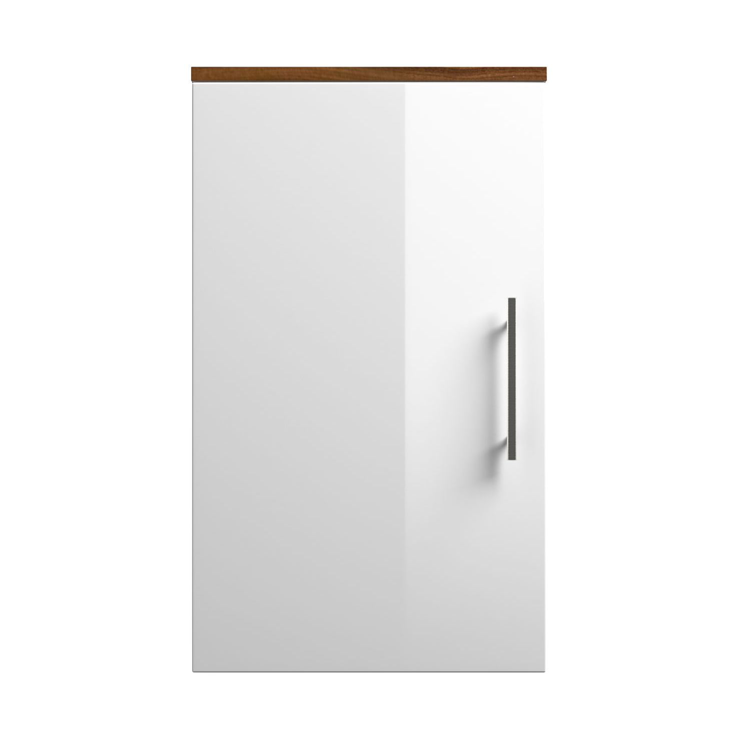 Badkamerkast Milan Walnoot Wit S