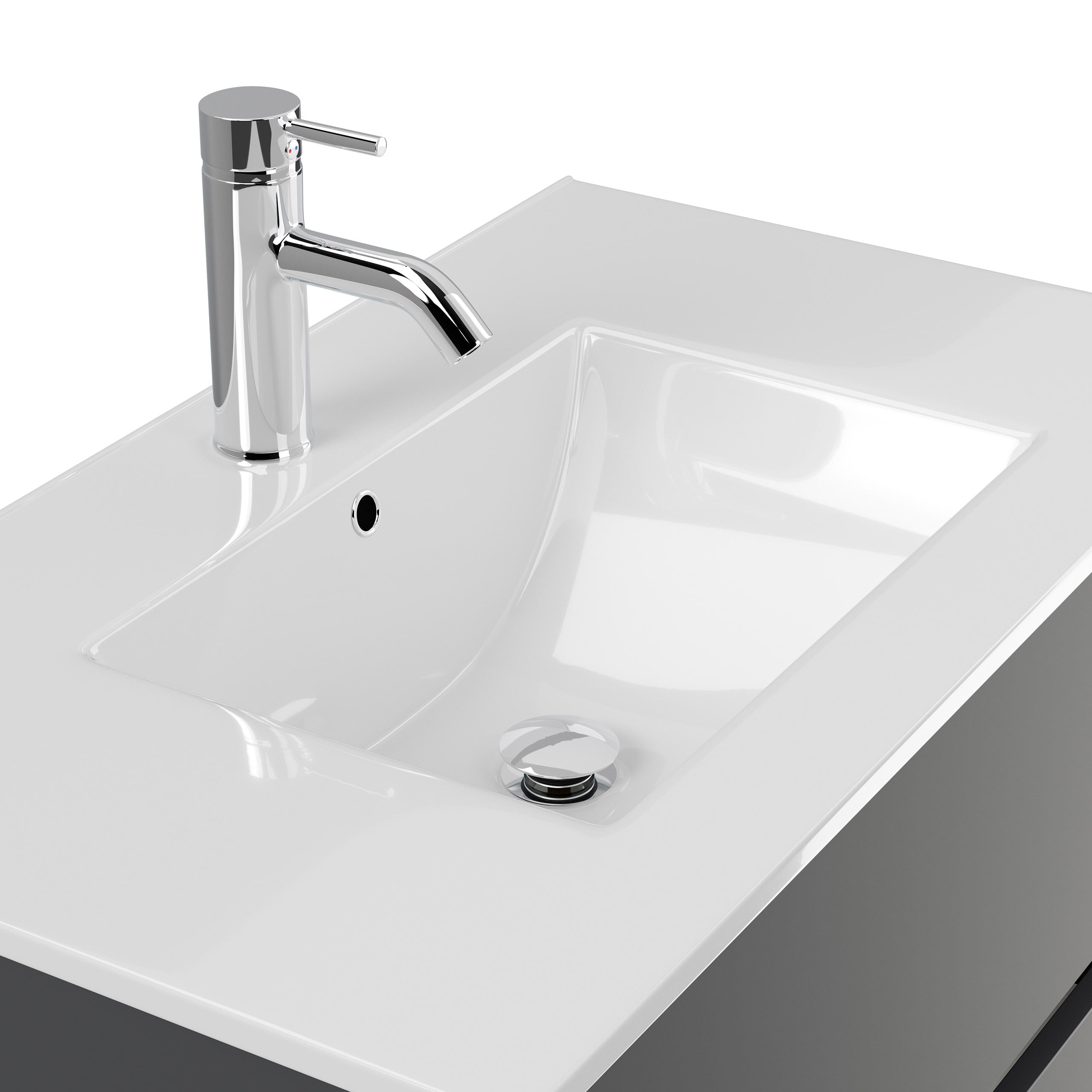 Badmeubel Phoenix Grafiet 80 cm