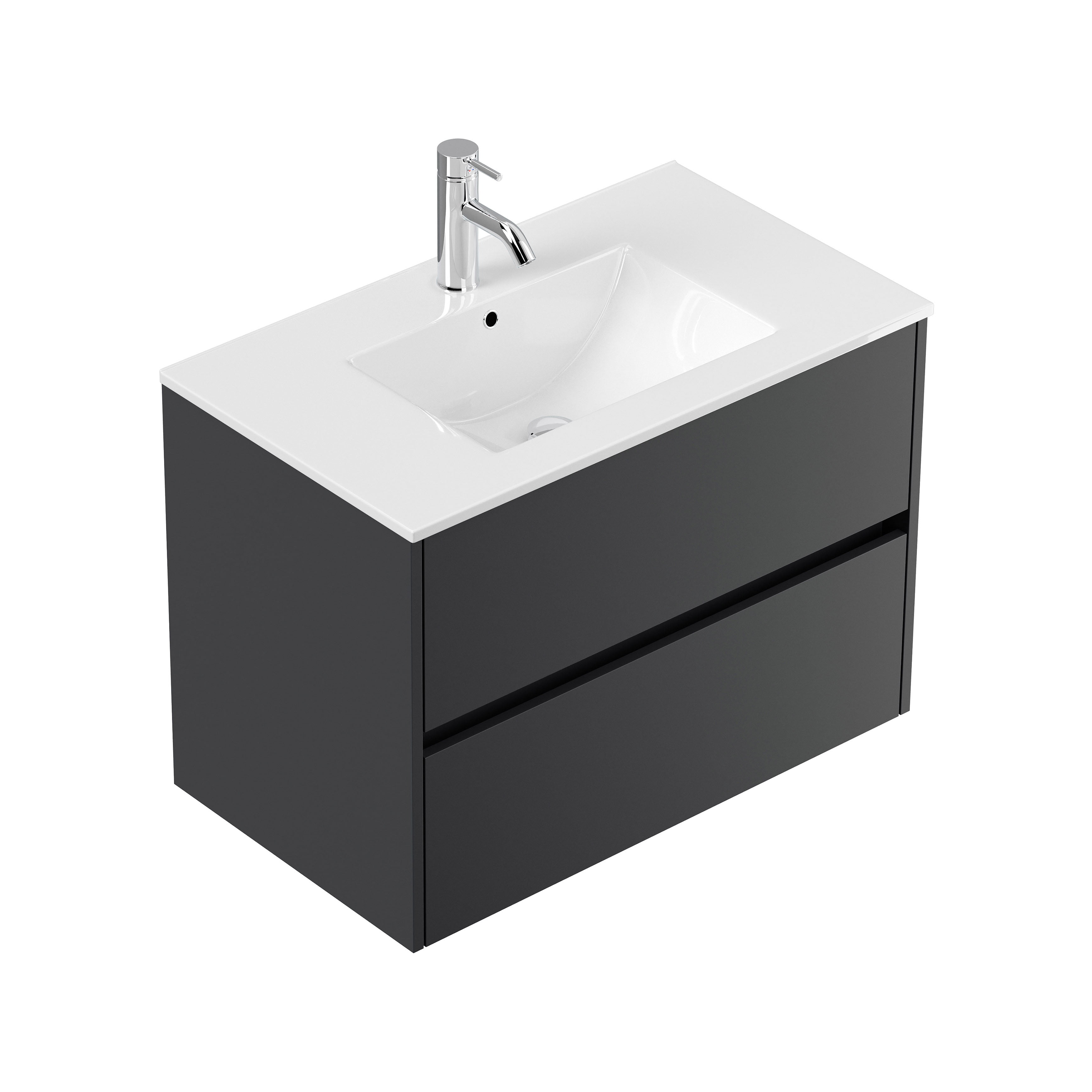 Badmeubel Phoenix Grafiet 80 cm