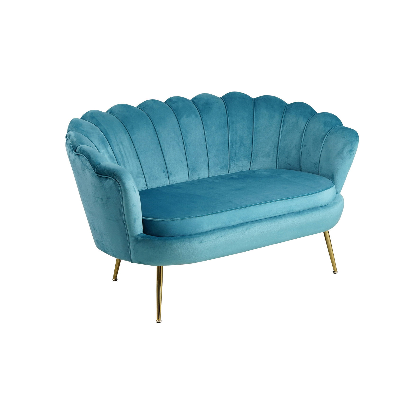 Bank Chanelle Blauw 136 cm