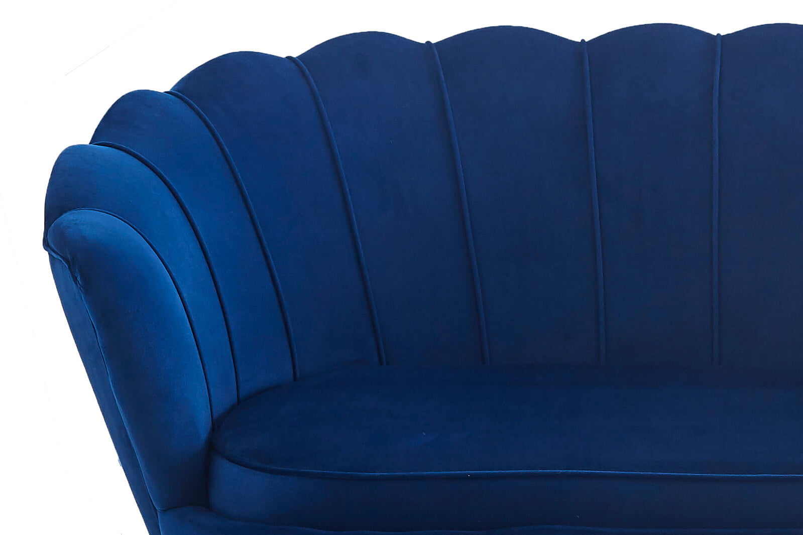 Bank Chanelle Donkerblauw 136 cm