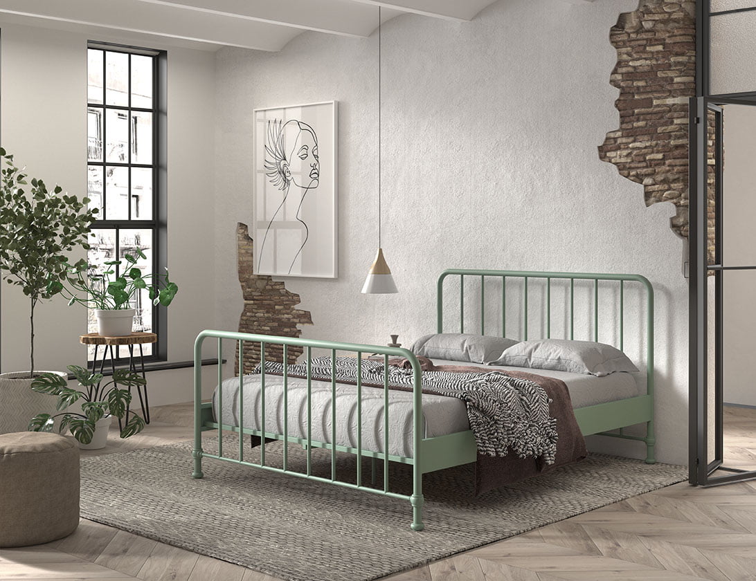Bed Jay Groen 160x200 cm