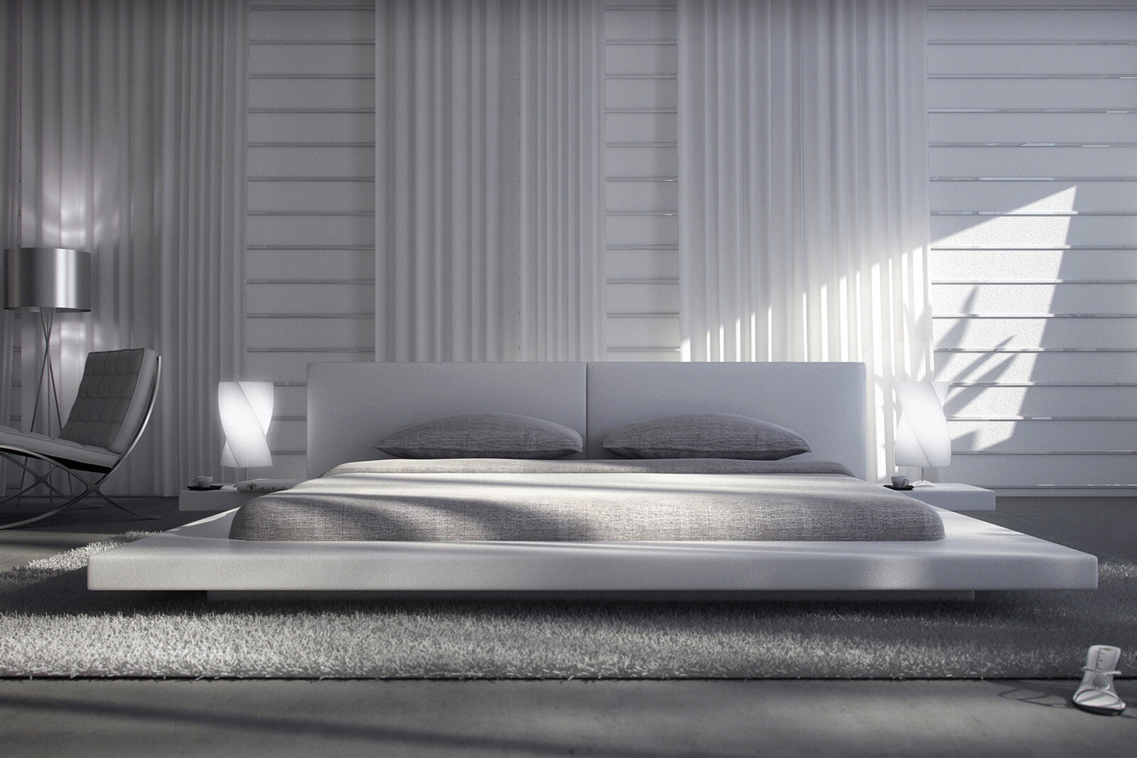 Bed Joaquin Wit 140x200cm