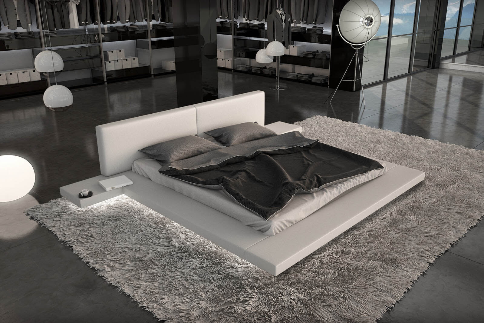Bed Joaquin Wit 140x200cm