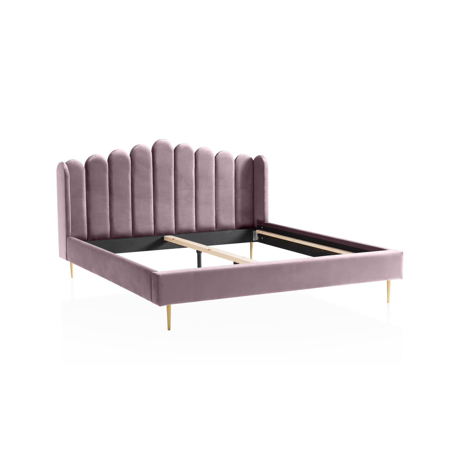 Bed Kendall Roze 140x200cm