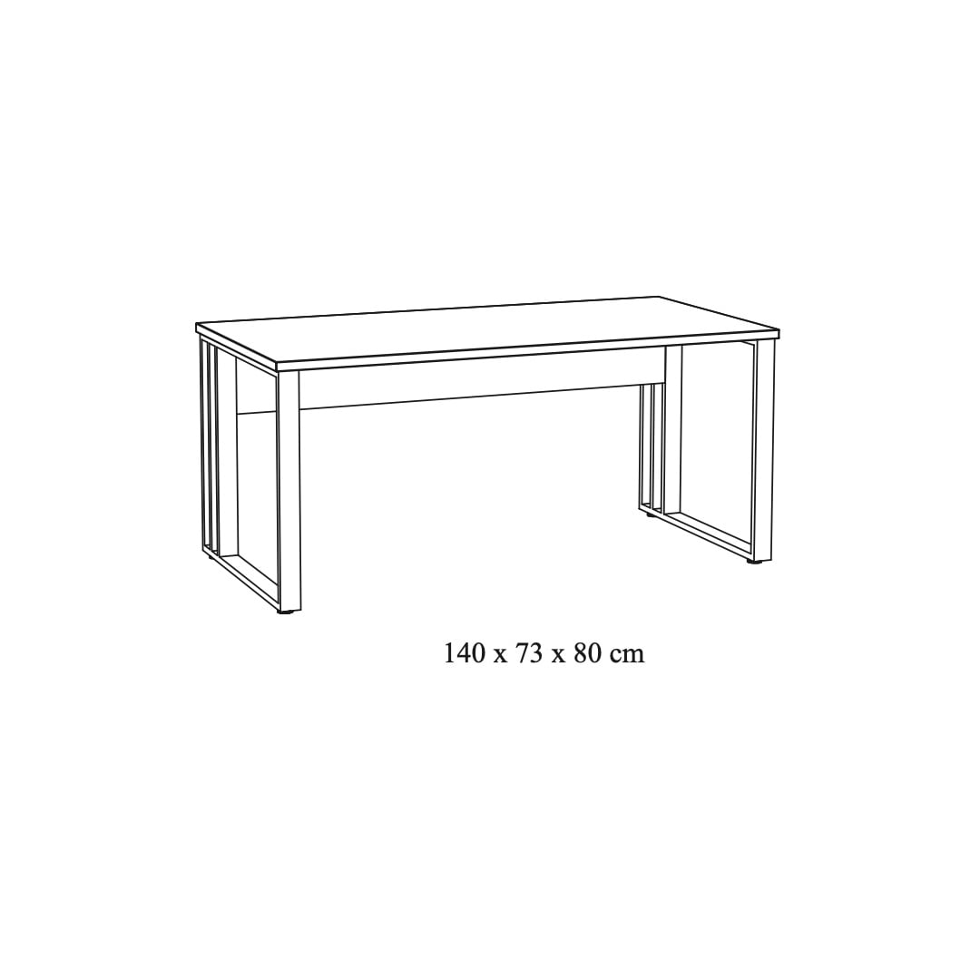Bureau Newton 140cm