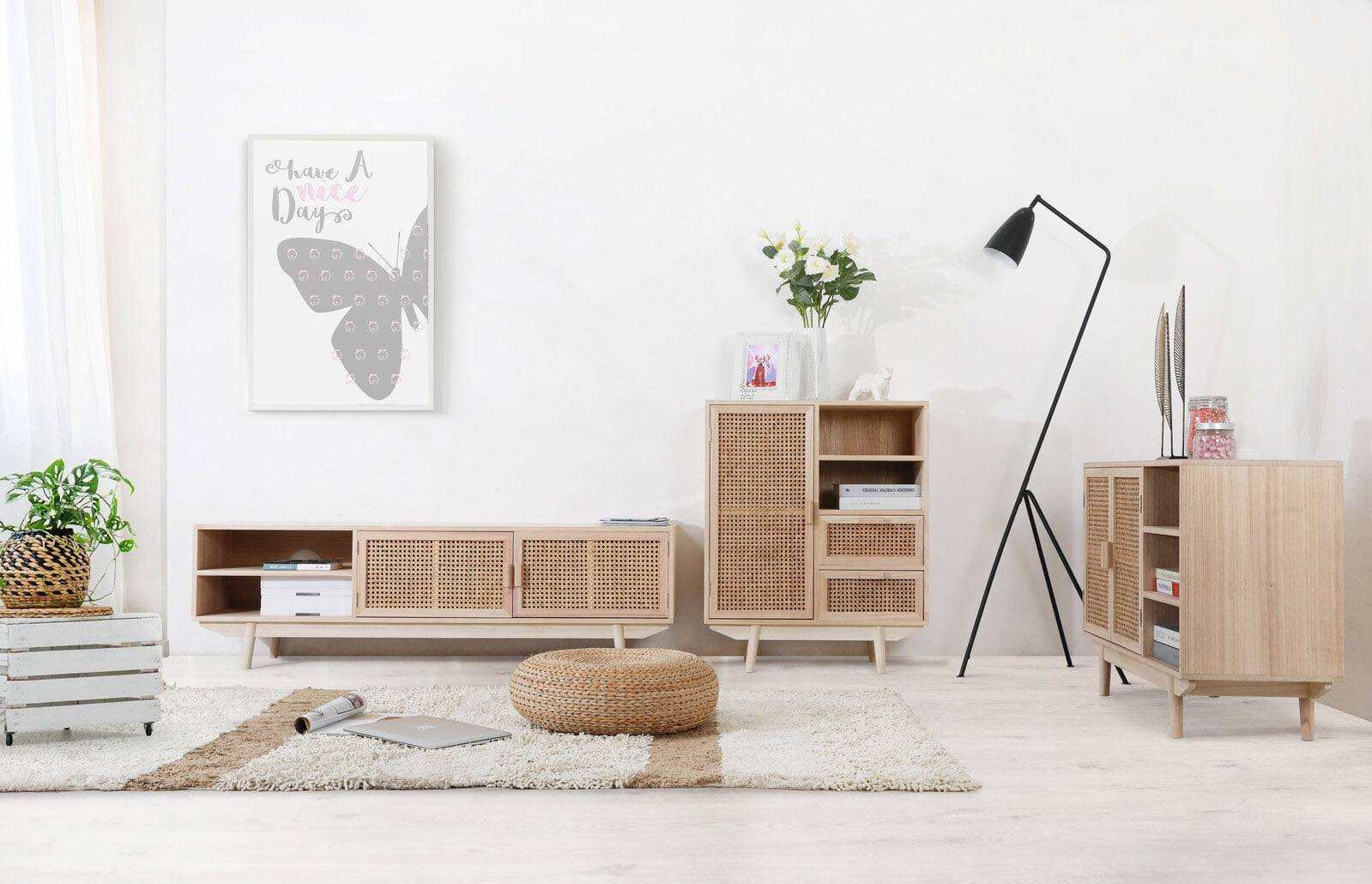 Dressoir Freja Rotan 67 cm
