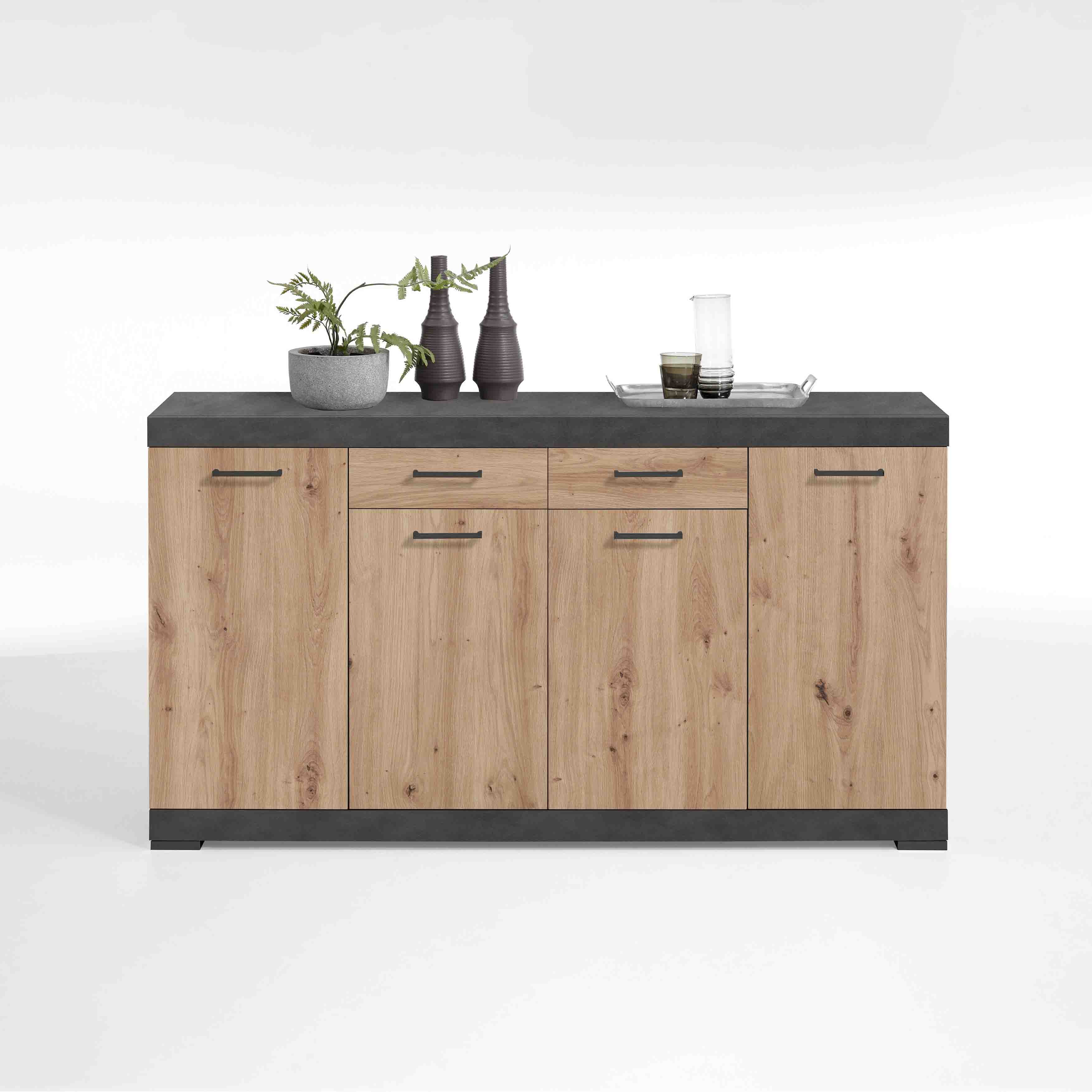 Dressoir Hermes Artisan Eiken 160x35x90 cm
