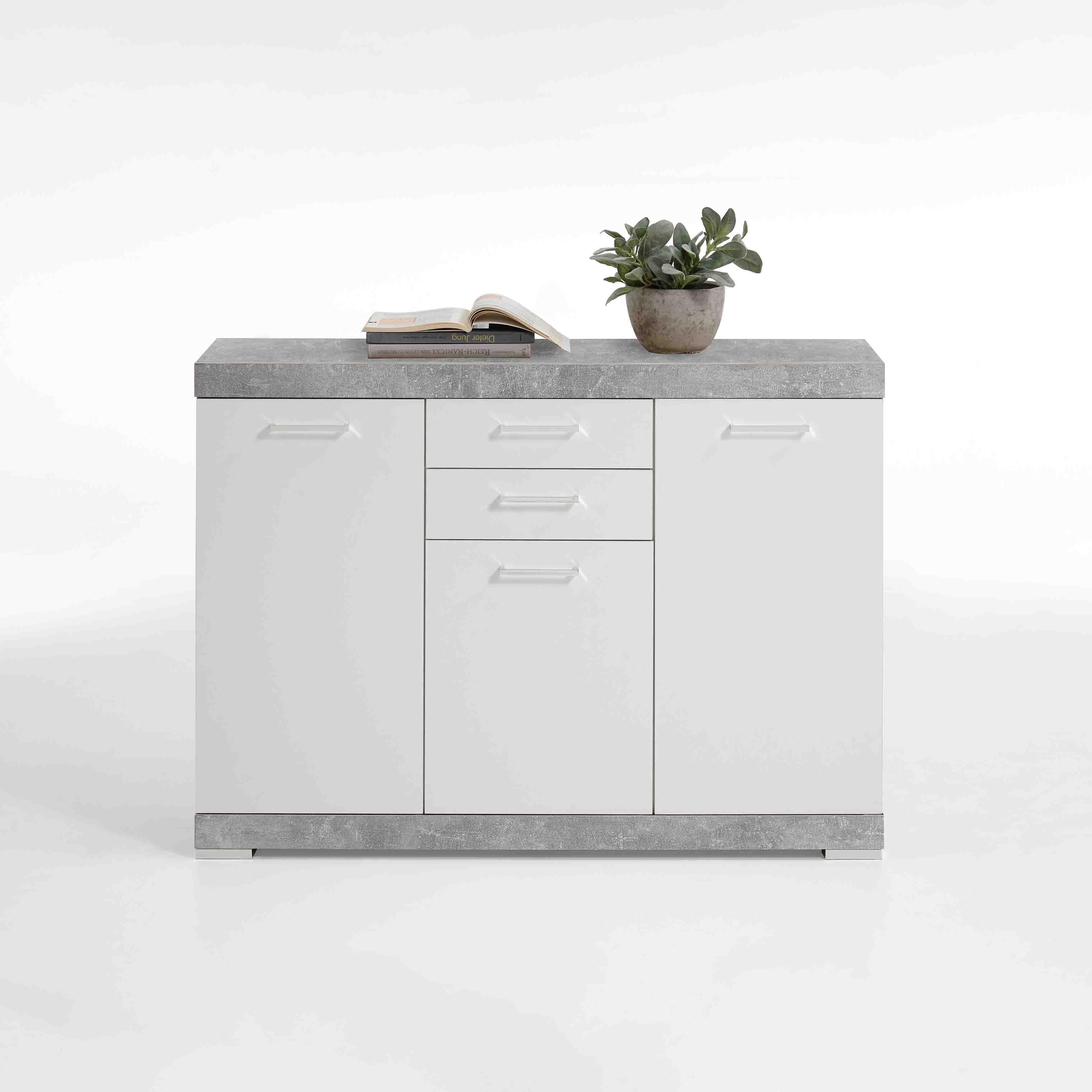 Dressoir Hermes Beton 120x35x90 cm