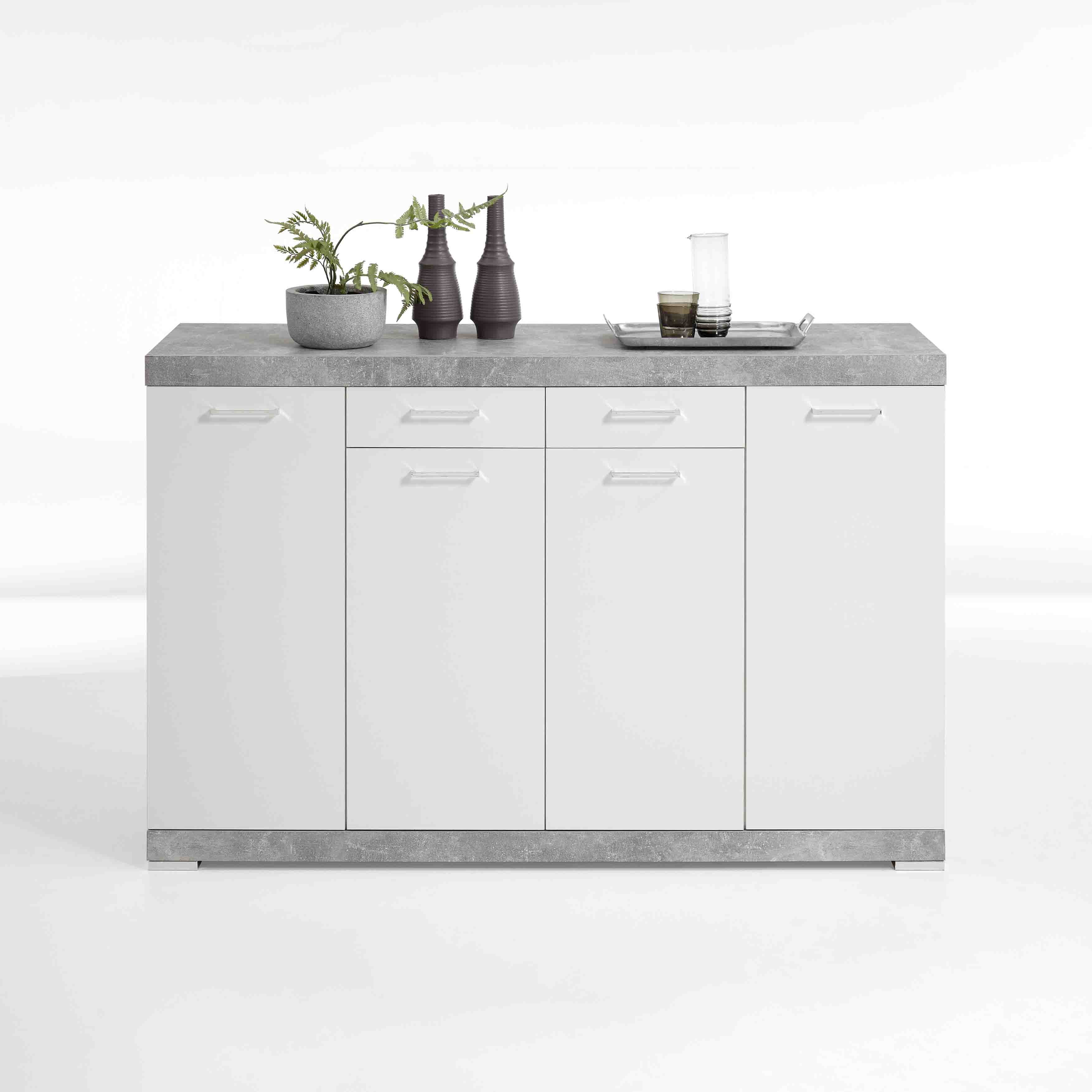 Dressoir Hermes Beton 160x50x100 cm