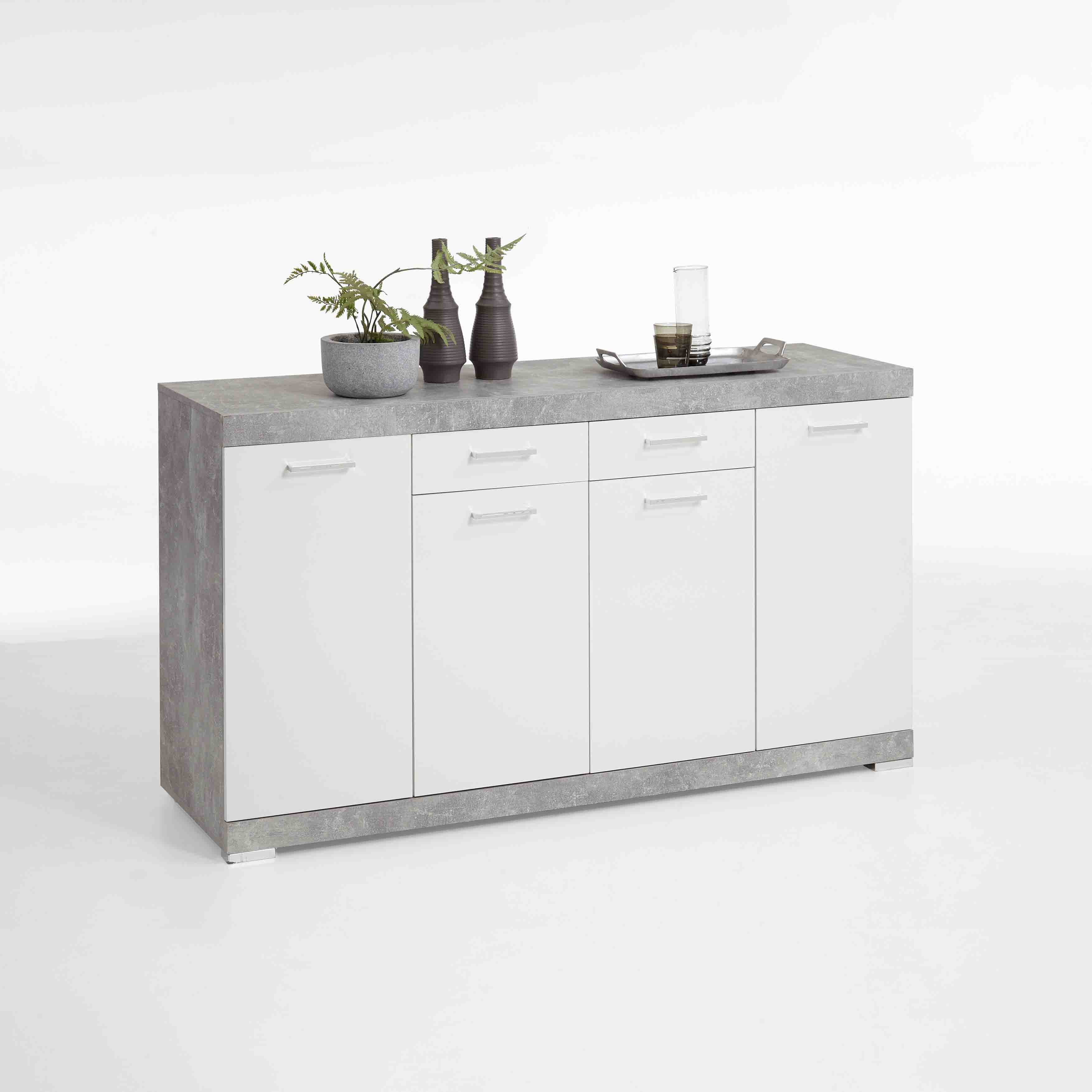 Dressoir Hermes Beton 160x50x90 cm