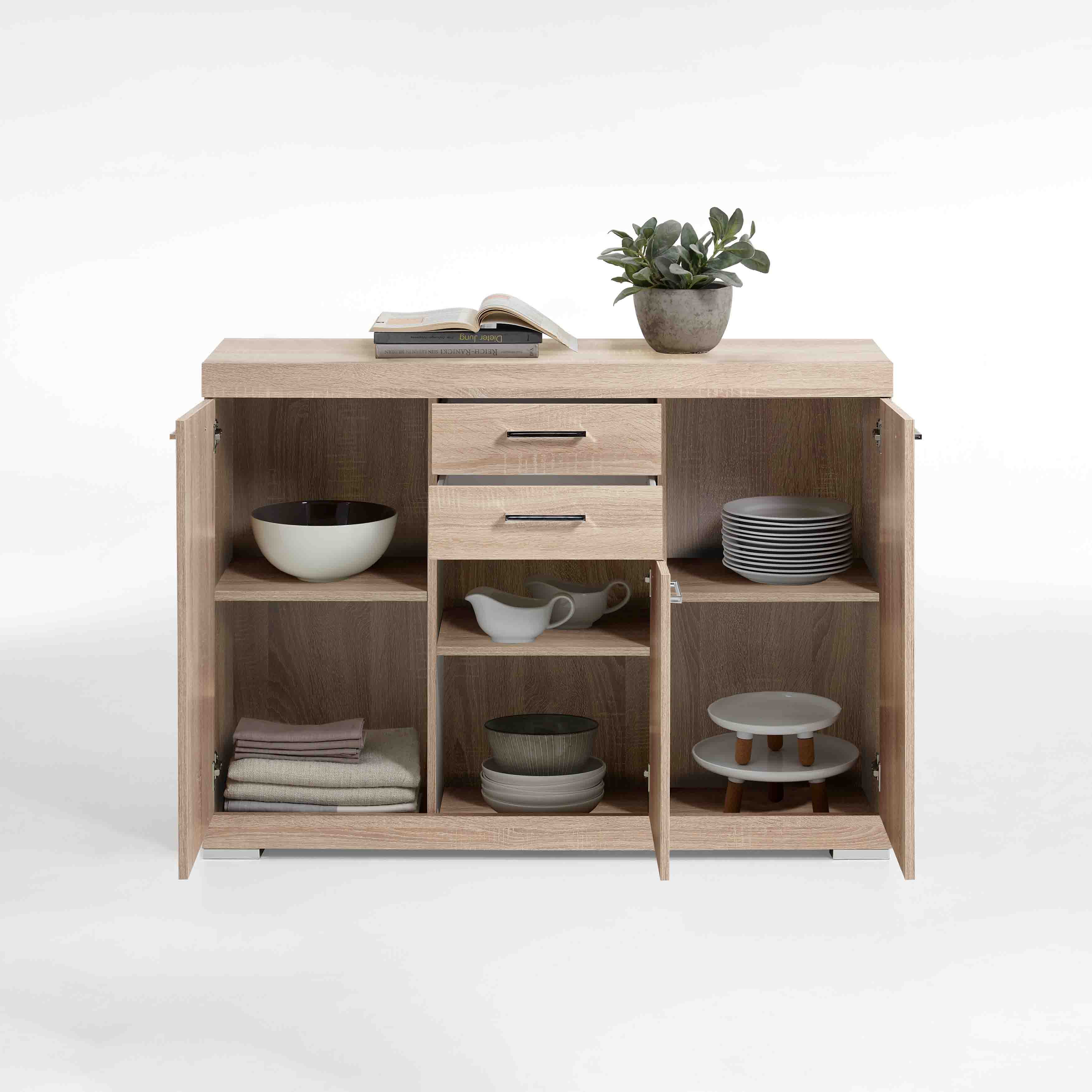 Dressoir Hermes Eiken 120x35x90 cm