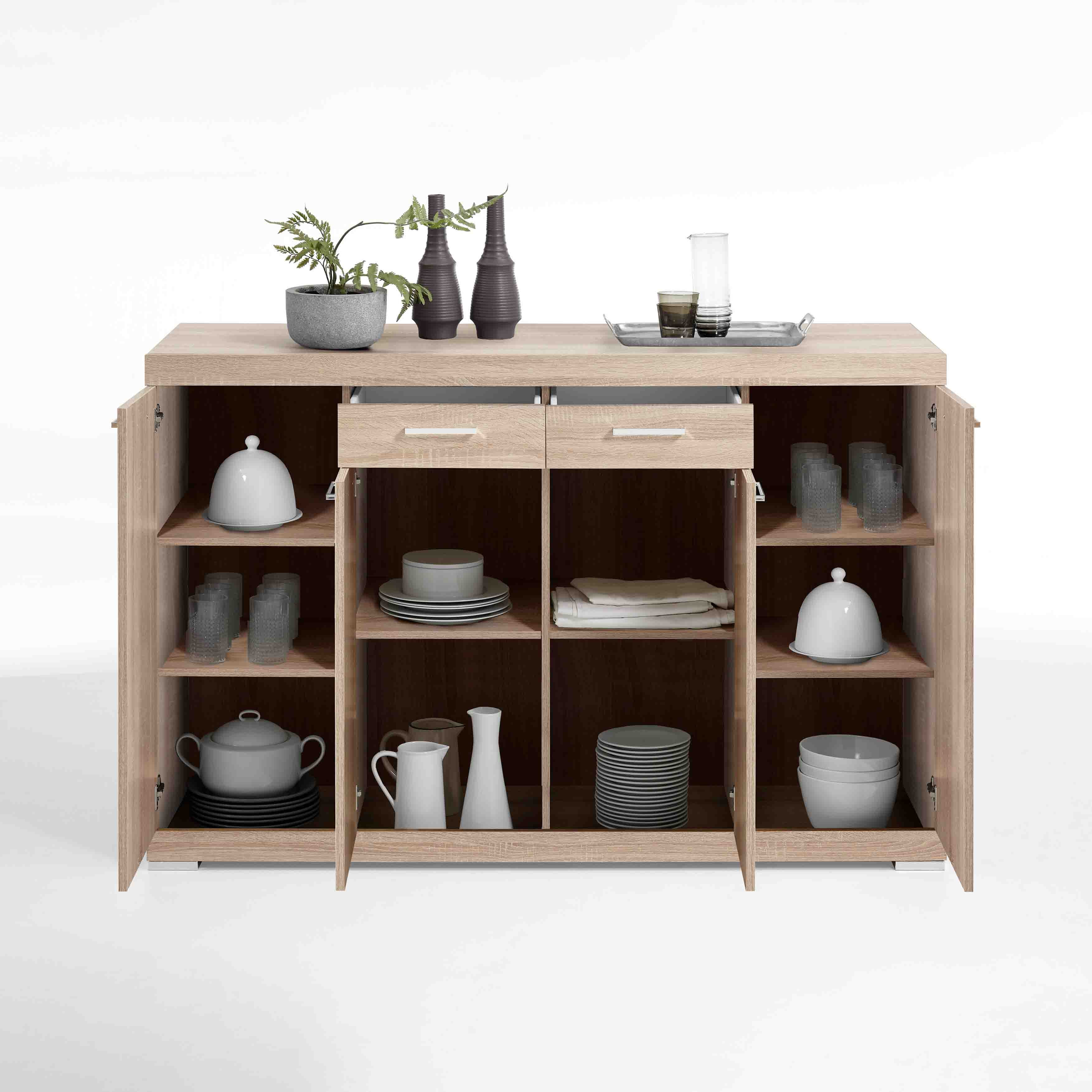 Dressoir Hermes Eiken 160x50x100 cm
