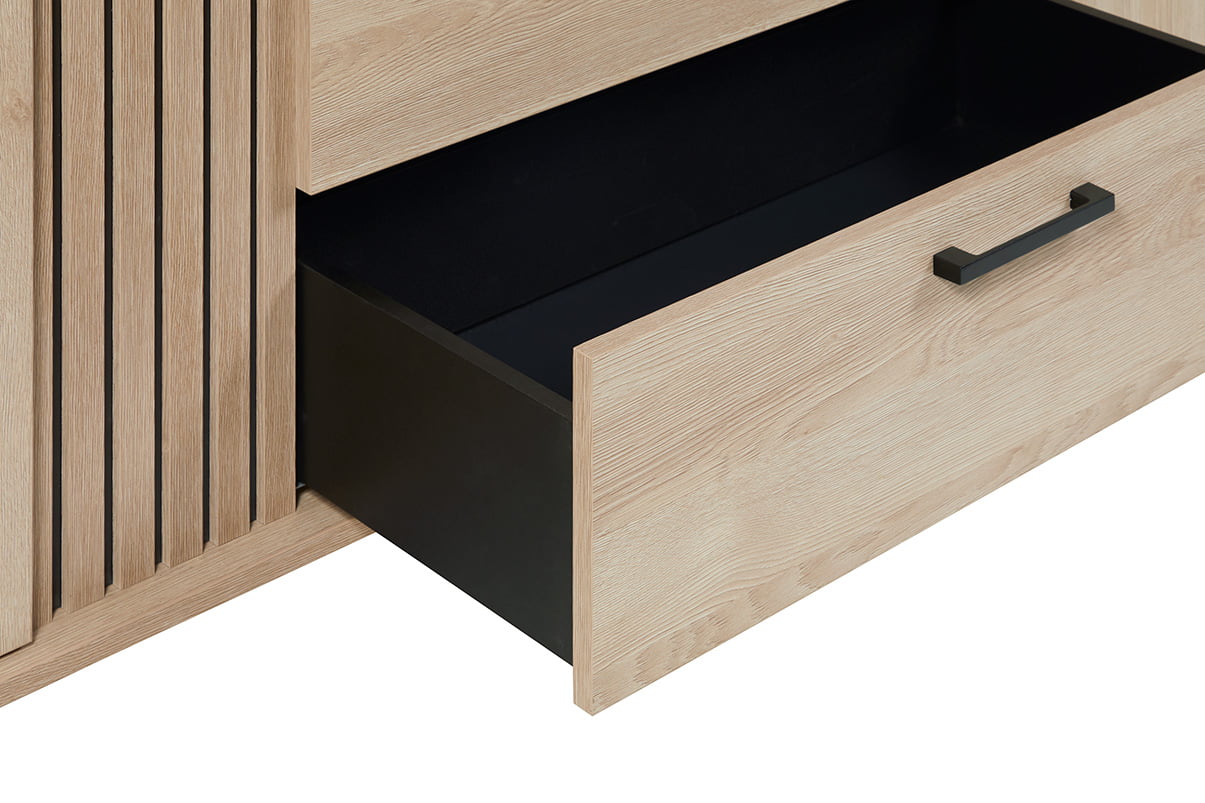 Dressoir Myron Eiken 164 cm